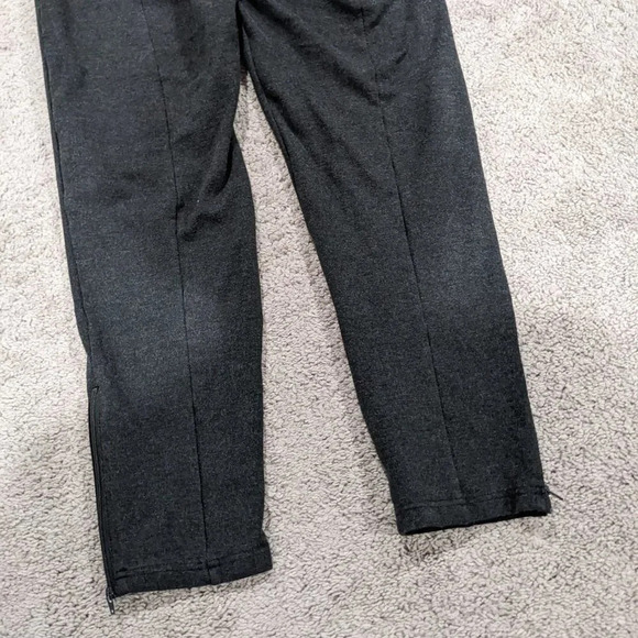 Betabrand Women’s Pants Size M Petite Charcoal Gray Skinny Leg Zip Ankle Cropped - Picture 9 of 12